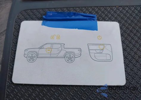 2022 Rivian R1T Adventure from USA, damaged, VIN 7FCTGAAA8NN007692